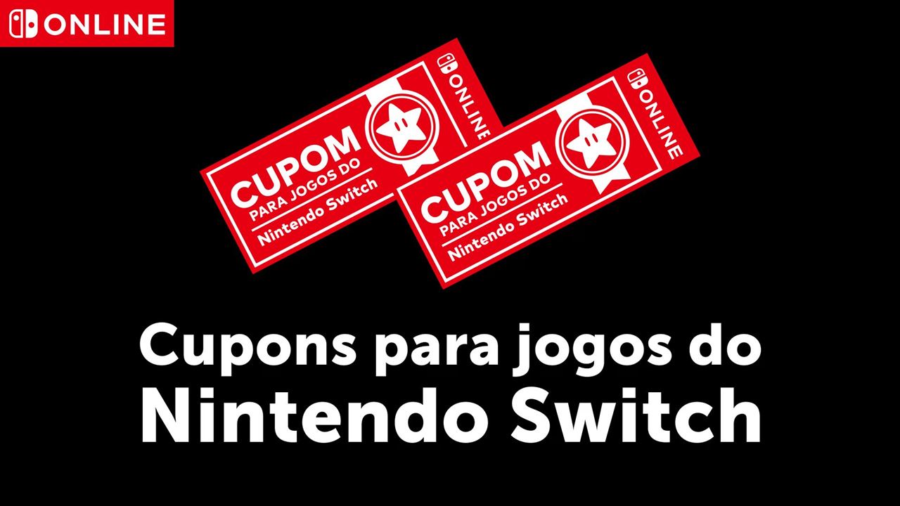 Cupons de jogos do Nintendo Switch