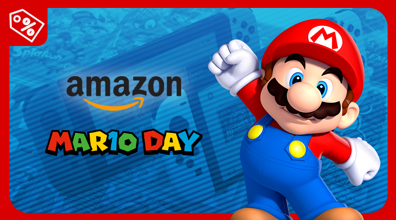 Dia do Mario — Jogos do Mario e Switch OLED em oferta na Amazon