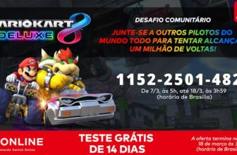 Dia do MAR10: Evento Especial de Mario Kart 8 Deluxe, Teste Grátis do Switch Online e Recompensas My Nintendo