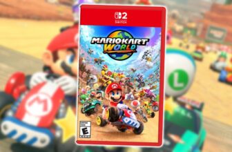 Um Olhar para a Parte de Trás da Capa do Mario Kart World para Switch 2