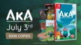 Aka será lançado fisicamente para Nintendo Switch